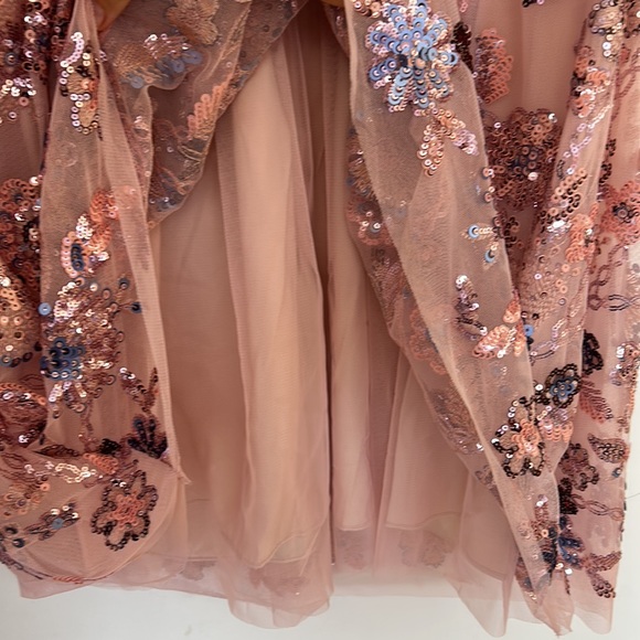 Rachel Parcell embroidered Tulle Dress with sequins - Picture 14 of 17